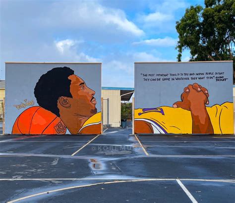 Kobe Gianna Bryant Murals On Twitter The Most Important Thing Is