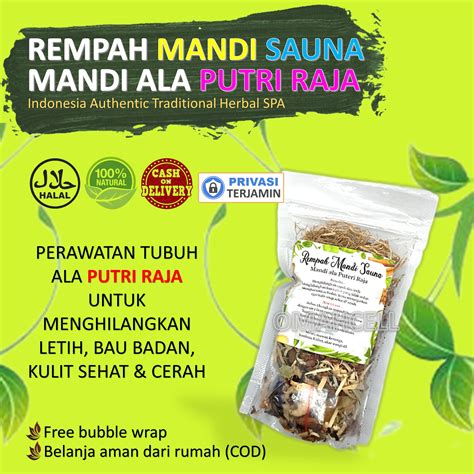 TERDEPAN REMPAH MANDI SAUNA SPA Timung Spa Spice Bath Rebus Herbal