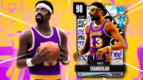 Galaxy Opal Wilt Chamberlain Is The Best Center In Nba K Myteam