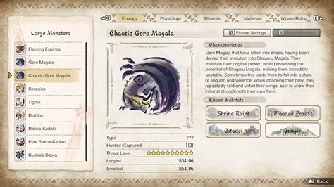 Chaotic Gore Magala Large Monster Monster Hunter Rise Sunbreak