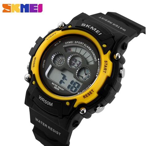 Skmei Military Sport Watch Water Resistant M Dg Black Yellow