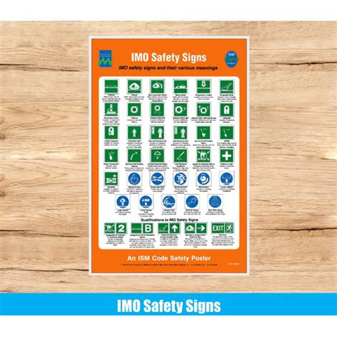 Jual Sticker Poster Imo Safety Signs Safety Sign Warning Surabaya