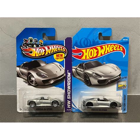 初版 Hot Wheels 風火輪 Porsche 918 Spyder 保時捷 Factory Fresh 蝦皮購物