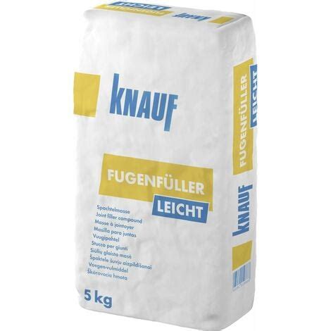 Knauf Fugenfüller Leicht Spezialgips 5 kg Fugenmörtel