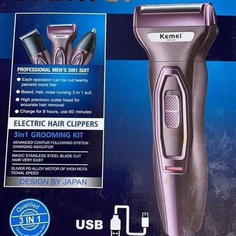 Jual Mesin Cukur Kemei Km Clipper In Alat Cukur Rambut Charger