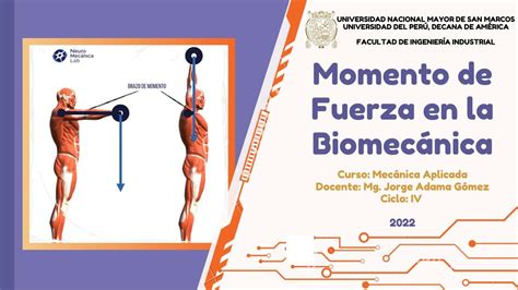 Momento de Fuerza en la Biomecánica Material de Estudio de