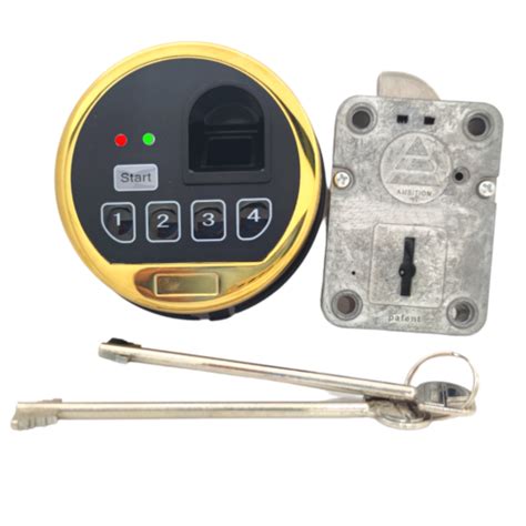 Fingerprint Safe Lock Biometric Gold Keypad Swingbolt Lock With 2 Over – MOUNT PARTS