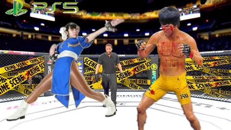 Ufc Bruce Lee Vs Chun Li Ea Sports Ufc Youtube