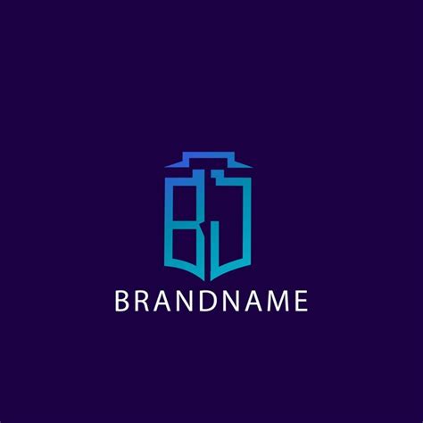 Premium Vector Modern Unique Corporate Bu Letter Logo Design Templete