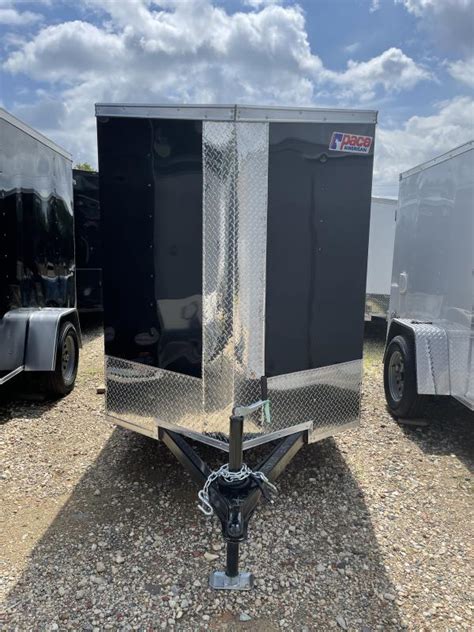 Covered Wagon X White Enclosed Trailer New Enclosed Cargo