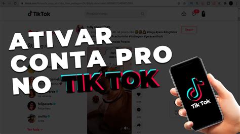 Conta Pro Tik Tok Passo A Passo Youtube