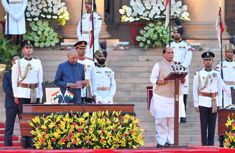 Shri Rajnath Singh Takes Oath As Union Cabinet Minister Rajnath Singh