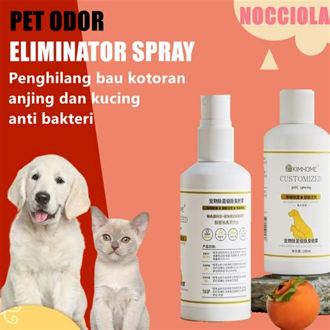 Jual Spray Penghilang Bau Kotoran Kucing Pet Odor Remover Parfum