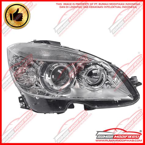 Jual HEADLAMP BENZ W204 C CLASS 2006 2010 CHROME DEPO