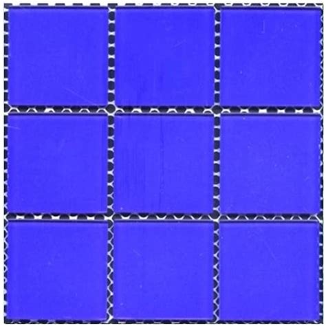 Spring Cobalt Blue Glass Pool Mosaic Tuggerah Tiles