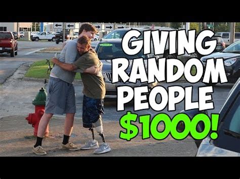 Giving Homeless People $1,000 (Not Clickbait) | MrBeast | Know Your Meme