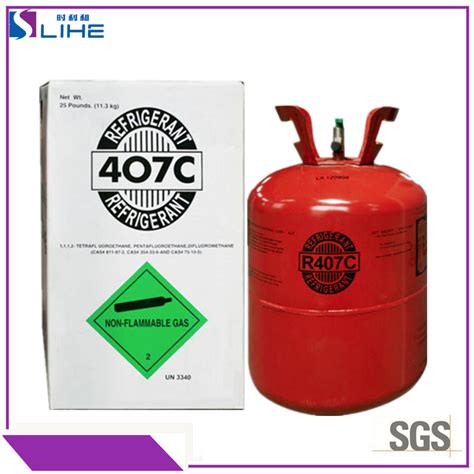 Refrigerant Gas R407crefrigerant Gas R407cr 407c Refrigerants R134a Refrigerant And R410a