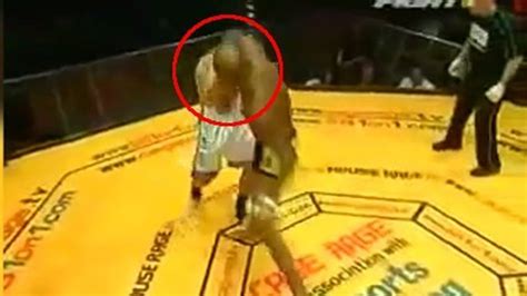 MMA Le Ko D Anthologie D Anderson Silva Sur Un Coup De Coude