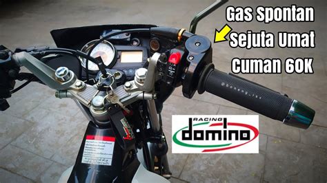 Pasang Gas Spontan Domino Di Satria F Auto Njengat Njengat Youtube