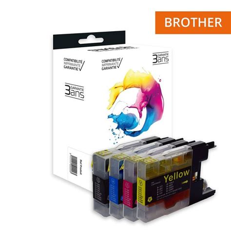 Brother 1240XL SWITCH Pack X 4 LC1220 1240 1280 Compatible Ink Jets