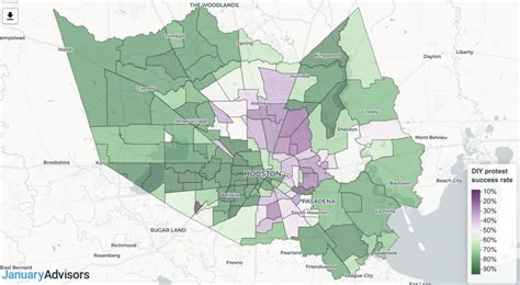 Map of Harris County Precinct Chairs (Republican & Democratic)