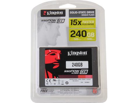 Kingston SSDNow KC300 SKC300S37A/240G 2.5" 240GB SATA III Enterprise ...