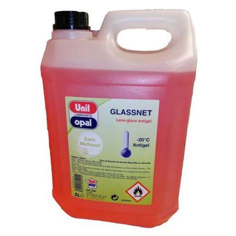 Lave Glace Antigel Bidon De 5L UNIL OPAL GLASSNET Cdiscount Maison