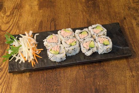 California Rolls Thon Cuit Avocat Pi Ces Hop Sushi