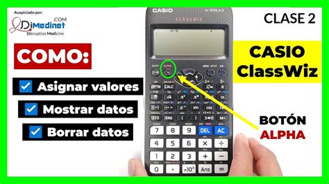 Como Almacenar Valores En Las Variables De La Calculadora Casio