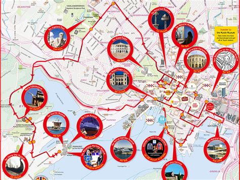 Oslo Tourist Attractions Map - Tourist Destination in the world