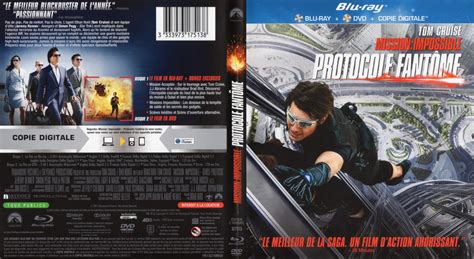 Jaquette Dvd De Mission Impossible Protocole Fant Me Blu Ray Cin Ma