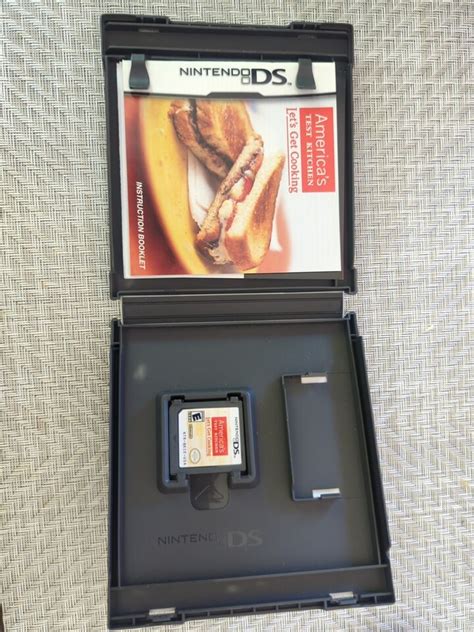 Nintendo Ds America S Test Kitchen Let S Get Cooking Complete In Box