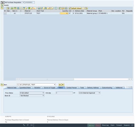 Purchase Requisition Completion In Central Procure Sap Community