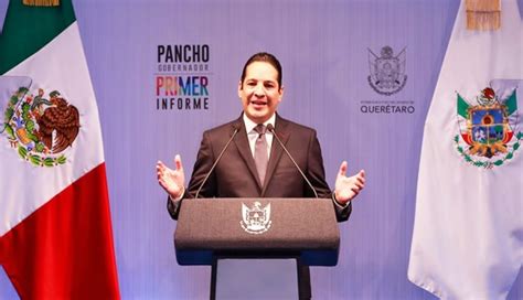 Rinde Francisco Domínguez Servién 1er Informe De Gobierno La Fuentela Fuente