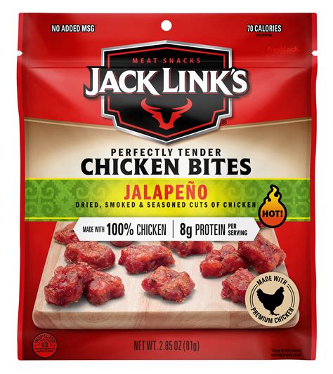 285 Ounce Jack Links Jalapeno Chicken Bites 11 Count