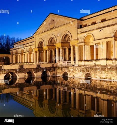 The Loggia At The Palazzo Del Te In Mantua Italy The Palace Was