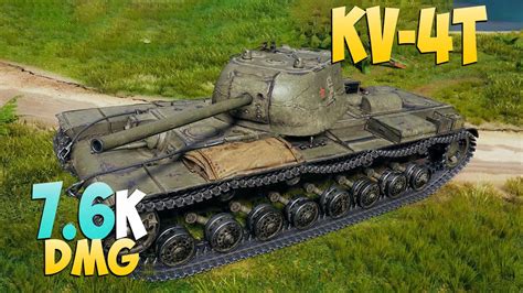 Kv T Kills K Dmg Cold Steel World Of Tanks Youtube