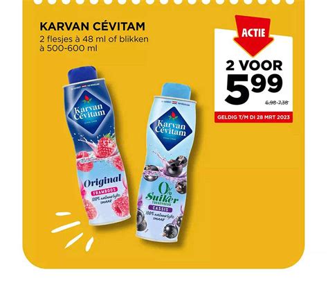 Karvan Cévitam Aanbieding bij Jumbo 1Folders nl