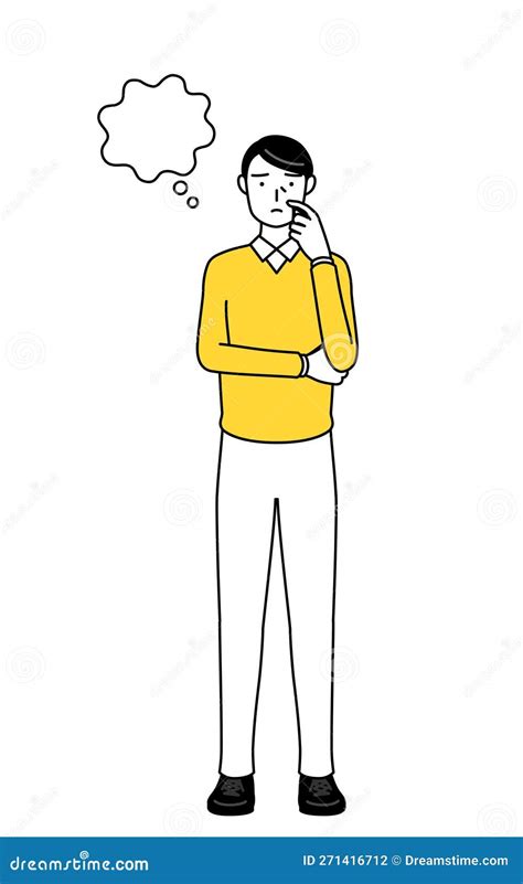 Grandpa Scratching Itching Rash On His Body Cartoon Vector