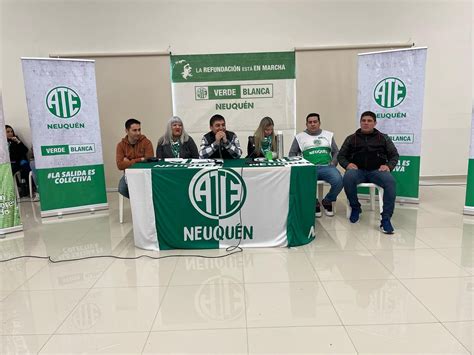 Ate Anunció Un Paro General Y Marcha Provincial Para El Próximo Jueves 11 Minuto Neuquen