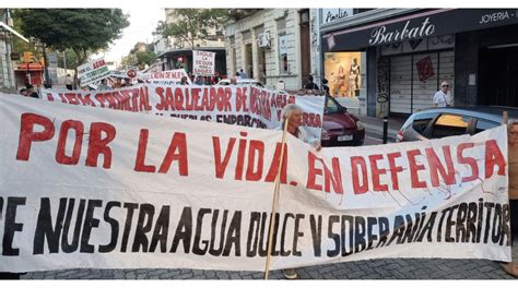 Marcha En El D A Del Agua Organizaciones Llaman A Firmar En Defensa