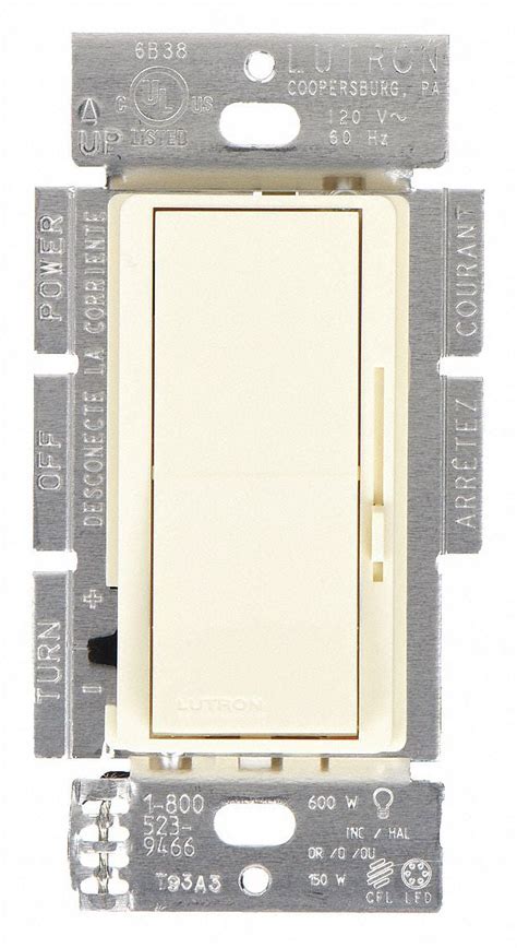 Lutron Dvcl 153p Diva 600 Watt 120 Volt Single Pole 3 Way Incandescent Halogen Cl Dimmer