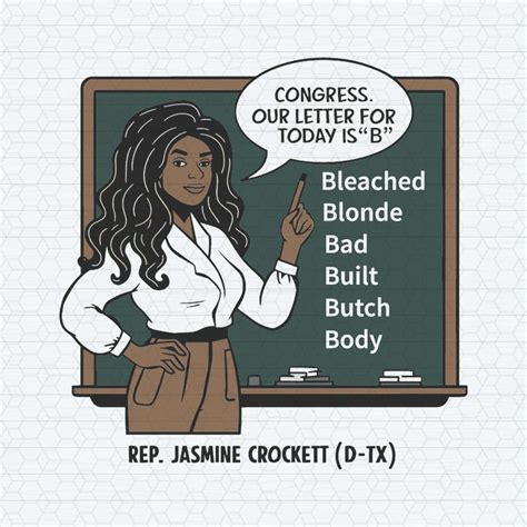 Bleach Blonde Bad Built Butch Body Jasmine Crockett Svg Inspire Uplift