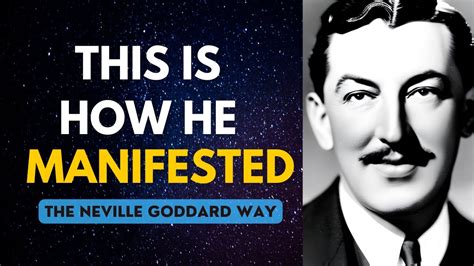 Neville Goddard Rearrange Your Mind How To Manifest With The Law Of