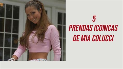 5 PRENDAS ICONICAS DE MIA COLUCCI YouTube