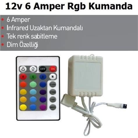 V Amper Rgb Kumanda