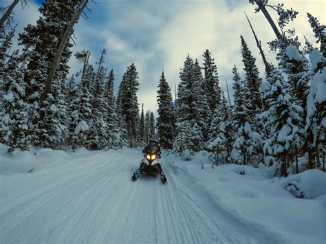 Snowmobiling In West Yellowstone Montana Sarah Seeks Adventure