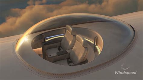 Are You Brave Enough To Sit In A Glass Bubble On Top Of A Plane Contemporist