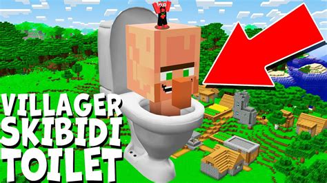 I Found The Biggest Villager Skibidi Toilet In Minecraft What S Inside