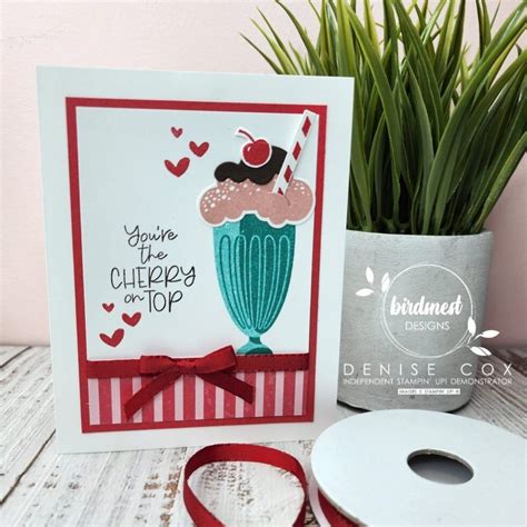 Share A Milkshake Trip Achievers Blog Hop Milkshake Card